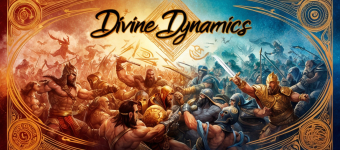 Divine Dynamics: Crafting a Mythic Tapestry of Combat and Legend