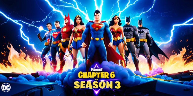 Fortnite Chapter 6 Season 3: DC Heroes and Supercharged Abilities
