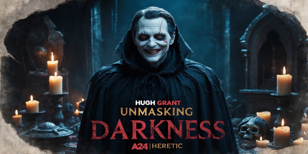 Unmasking Darkness: Hugh Grant's Journey into Villainy in A24's Heretic