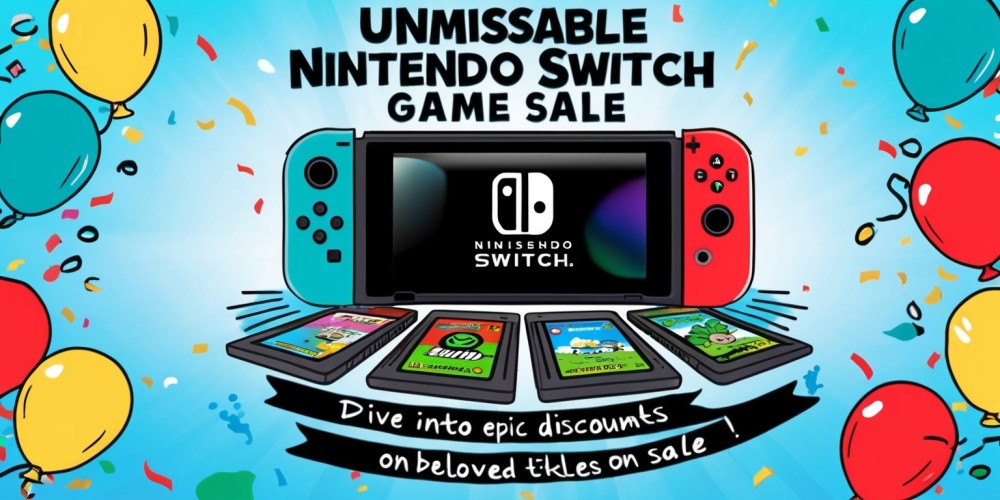 Unmissable Nintendo Switch Game Sale: Dive into Epic Discounts on Beloved Titles!