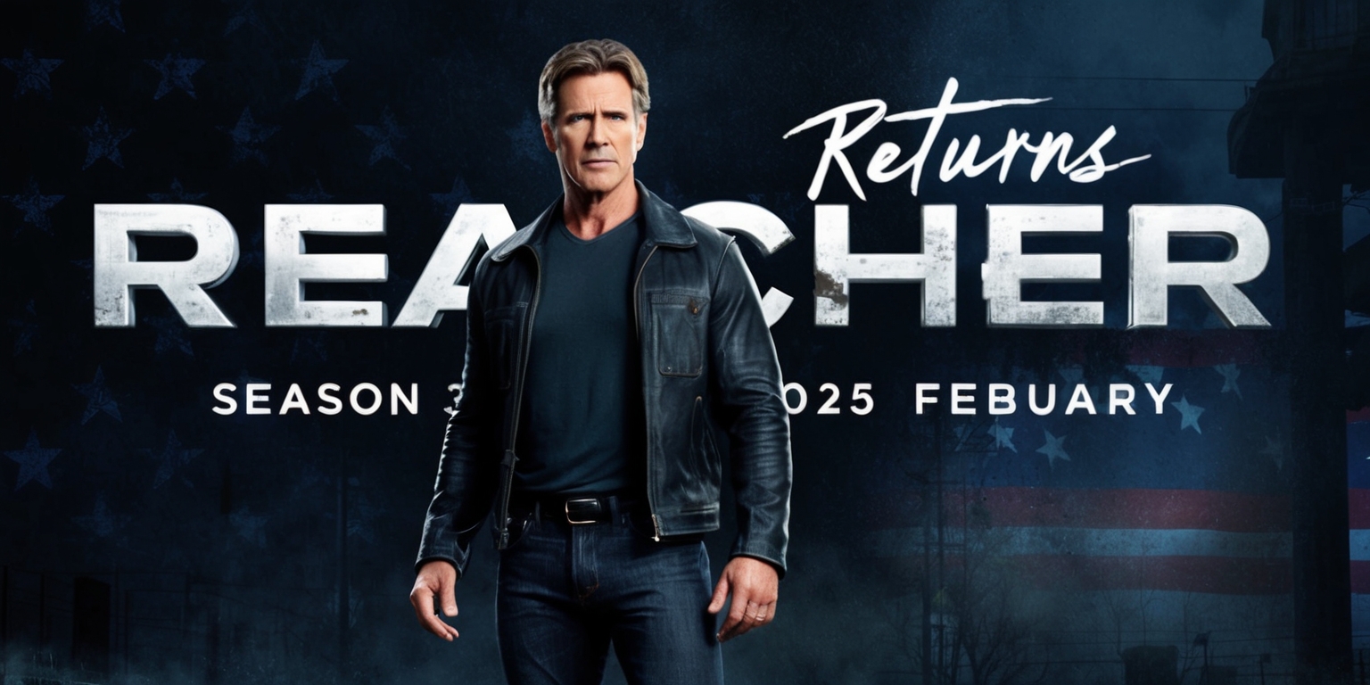 Reacher Returns: Season 3 Set for February 2025 Premiere with a Fourth Season Already Greenlit