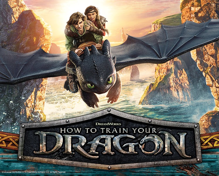 How to Train Your Dragon (2025) Logo